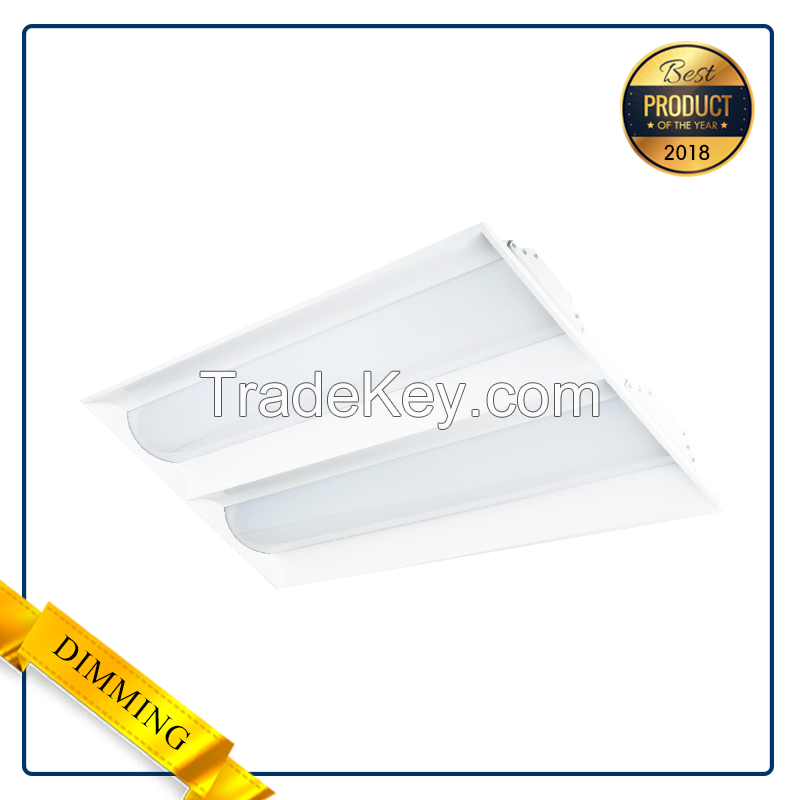 Retrofit Led Troffer Light With Recessed Lighting