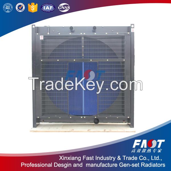 Cummins anti-corresion KTA50-G3 Diesel generator radiator in China