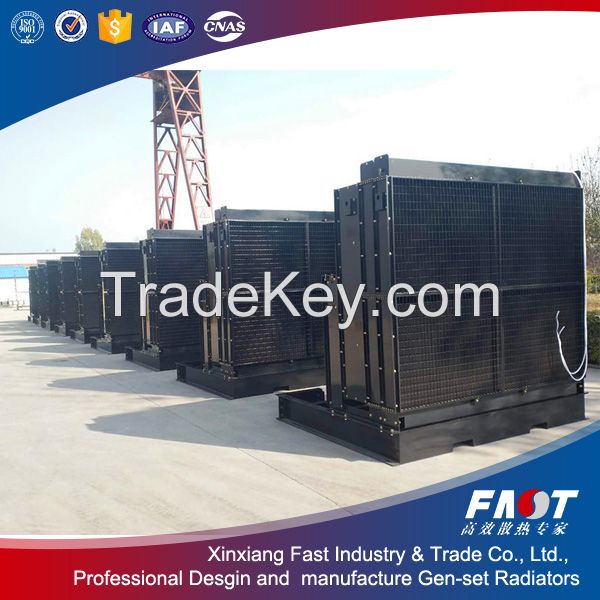 Good quality carterpillar diesel genset water radiators on sale