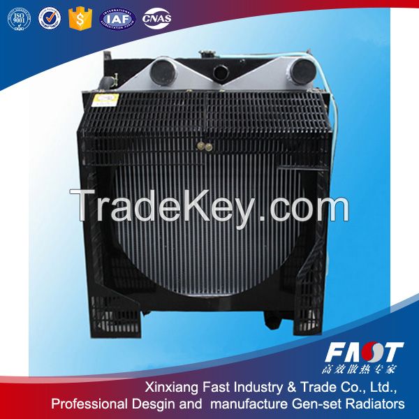 Cummins anti-corresion KTA50-G3 Diesel generator radiator in China
