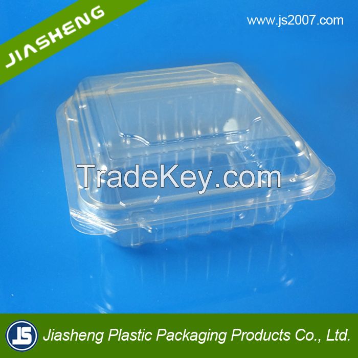 China Suppliers Biodegradable Food Grade Plastic Transparent Fresh Fruit Container