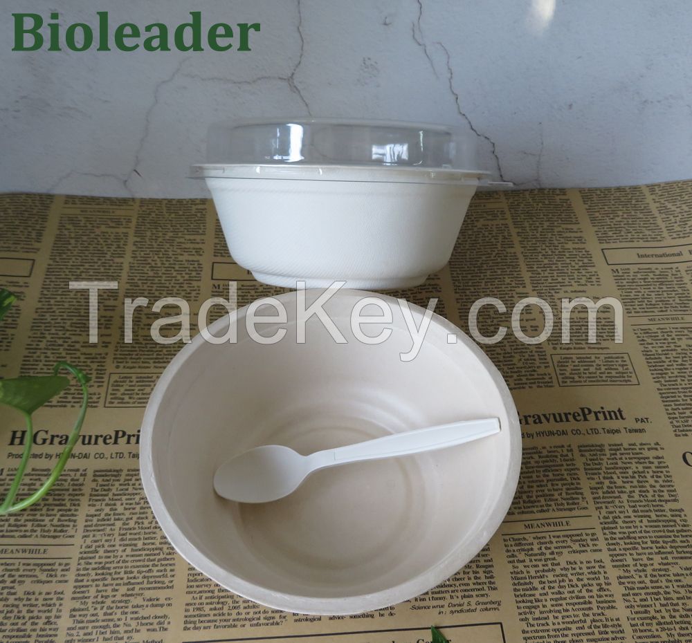 High Quality Round Small Disposable Biodegradable Sugarcane Material for Bowl