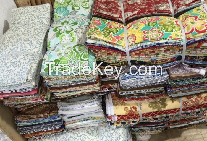 Cotton Calico Printed Remnant Fabric 7~8M Per KG