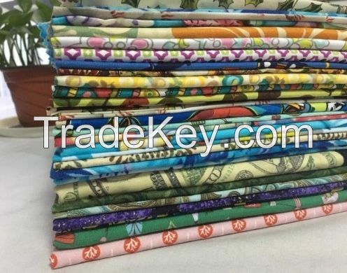 Cotton Calico Printed Remnant Fabric 7~8M Per KG