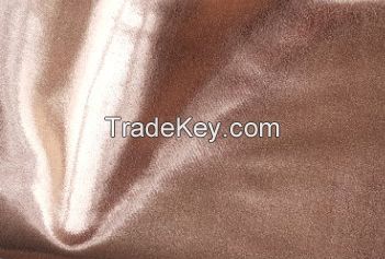 Nylon Lycra All over Foil, Color Rose Gold 58/60&quot;