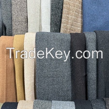 60% Wool Blend Melton Solids Woven For Winter 500~600gsm 58/60"