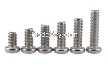 304 stainless steel UNC cross recessed pan head screws 8#-32