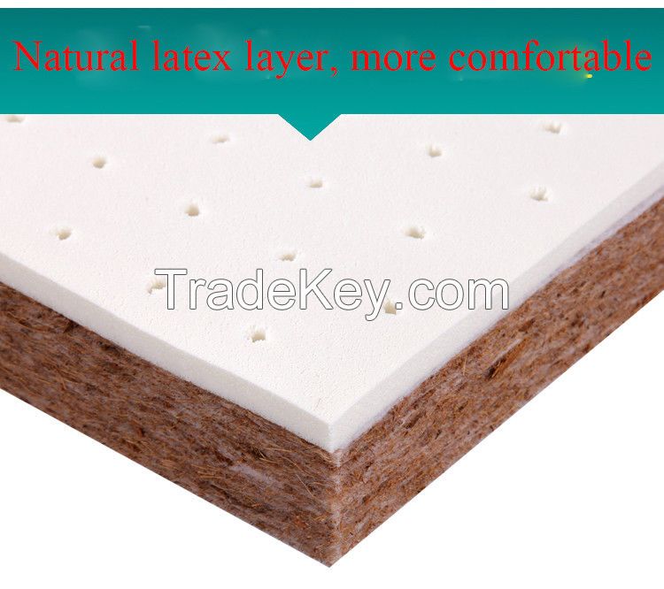 Best Baby Mattress Natural Coconut Palm Children latex mattress