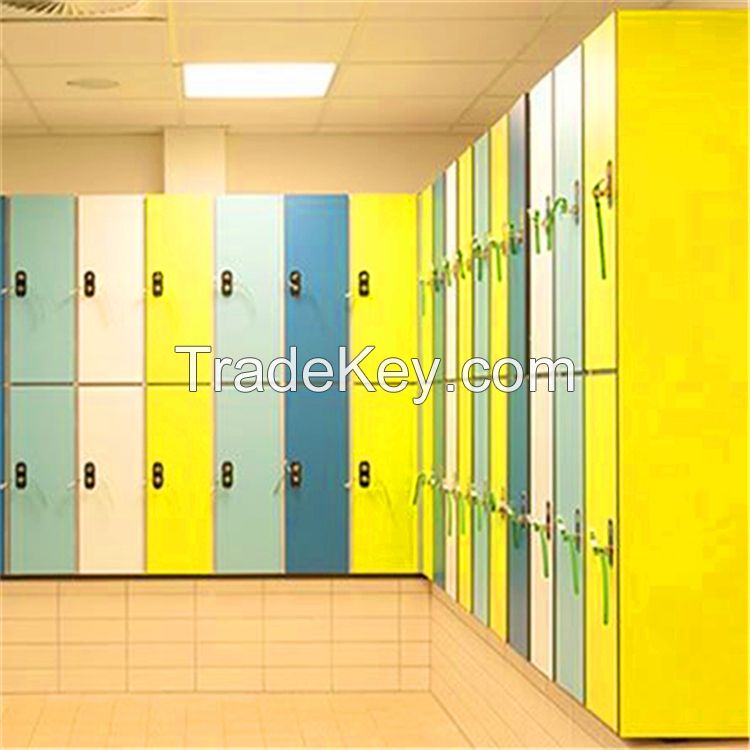 Brikley phenolic compact laminate hpl parcel locker bench