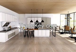 Fantasy Space Series--Modern Simple Style Kitchen Cabinet-PVC Door