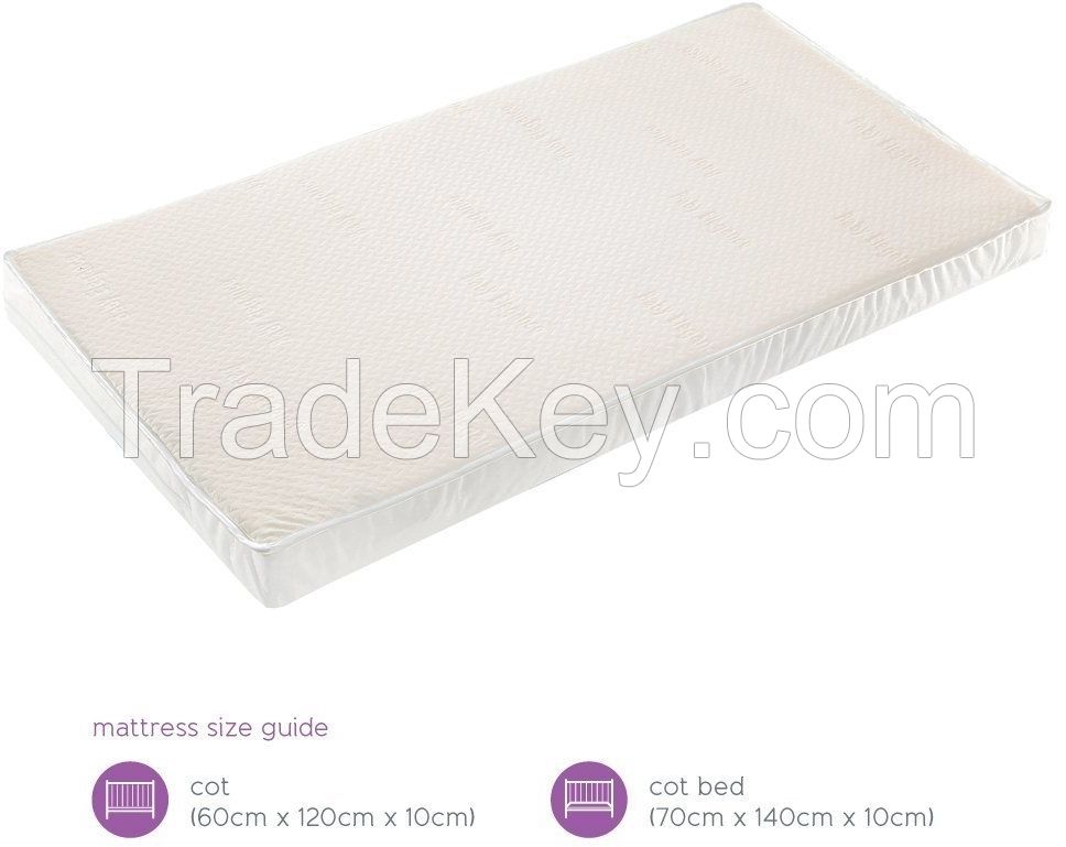 Baby Elegance Memory Foam Cot Bed Mattress