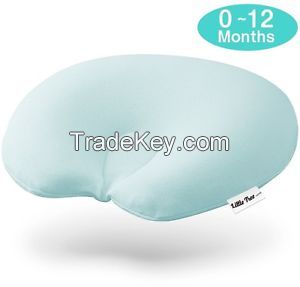 Baby Pillow For Plagiocephaly Flat Head Syndrome, Little Tree Memory Foam Baby  