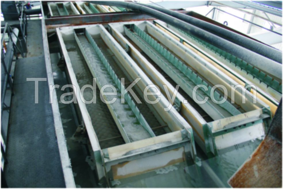 vibration anti-clogging high efficiency inclined tube thickener