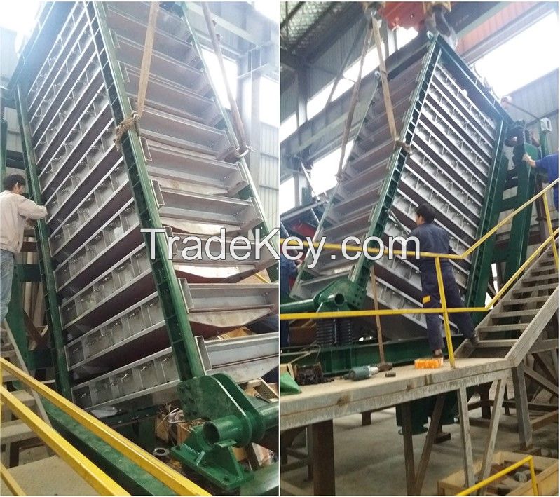 China derrick type high frequency vibrating fine screen