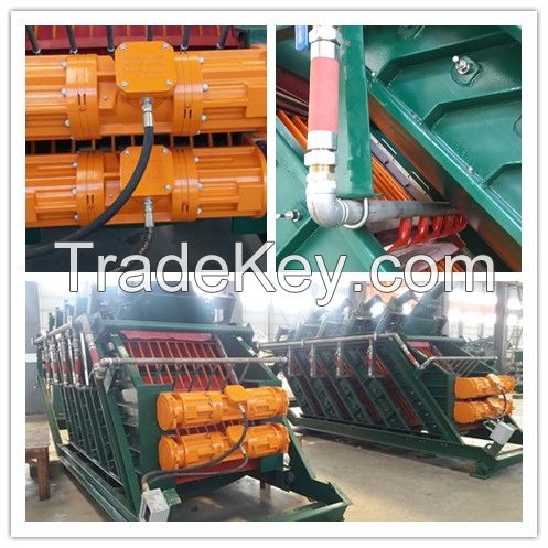 China derrick type high frequency vibrating fine screen