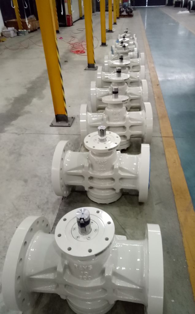 Lubricated Plug Valve