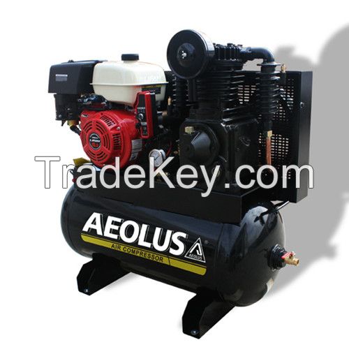 portable reciprocating gasoline generator air compressor , car wash tool