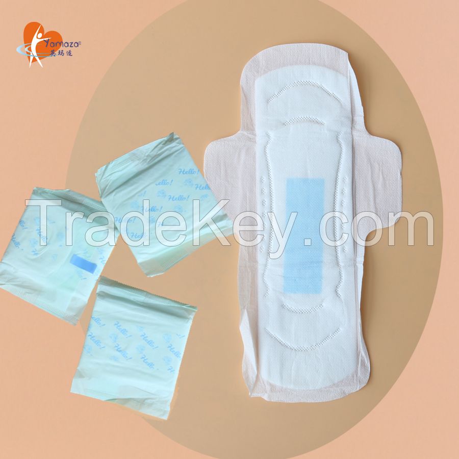 Net Surface Women Sanitary Pad / Day Use Pad/ Night Use Towel Made In China