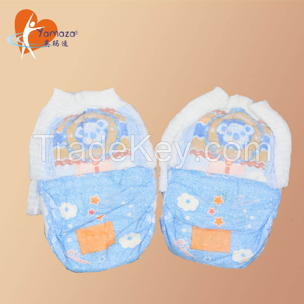 Cute Disposable Baby Diapers Quanzhou Factory OrganicTraining Pants Manufacturer