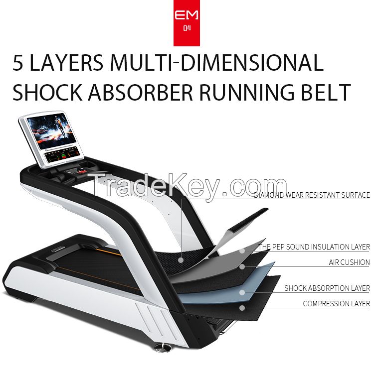 EM8600 New Design Top Motorized Treadmill 