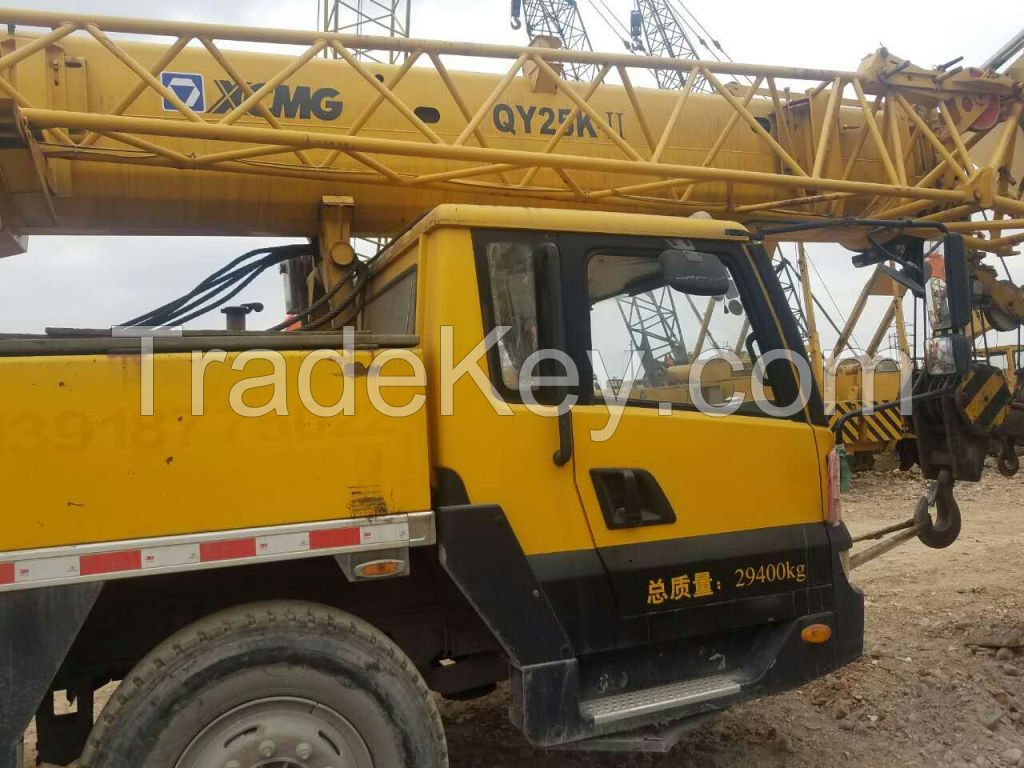 Used XCMG QY25K Truck Crane