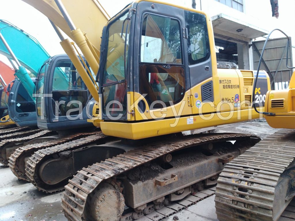 Used Komatsu Excavator PC200-8