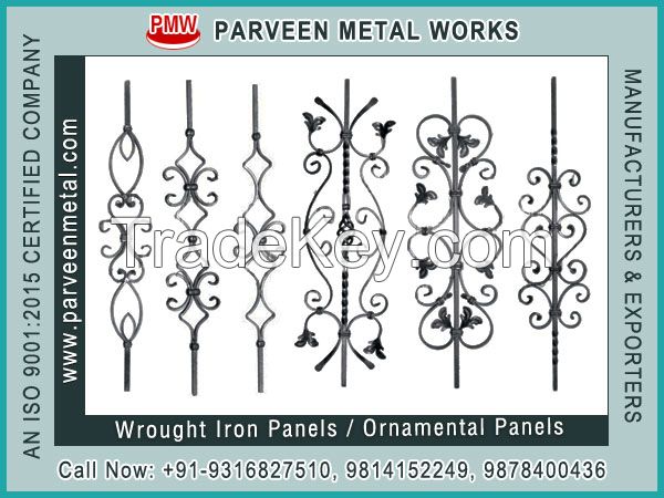 Wrought iron components Panels