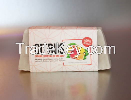 Citrus Organic Essential Oil Bar Soap