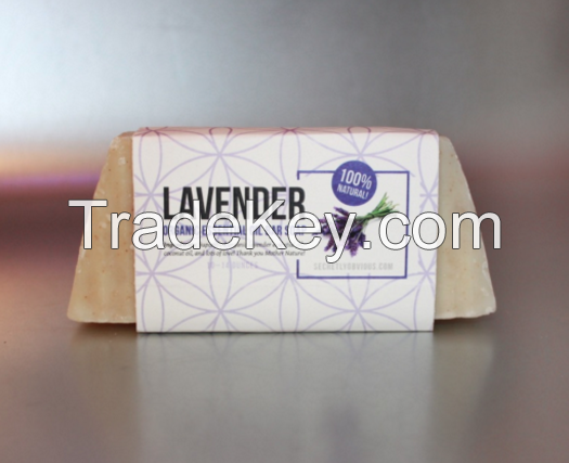 Lavender Organic Essential Oil Bar Soap