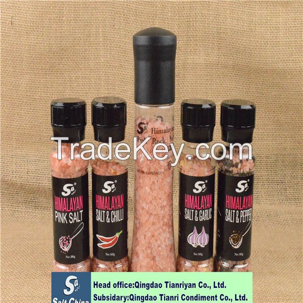 Brand Natural Himalayan pink salt grinder