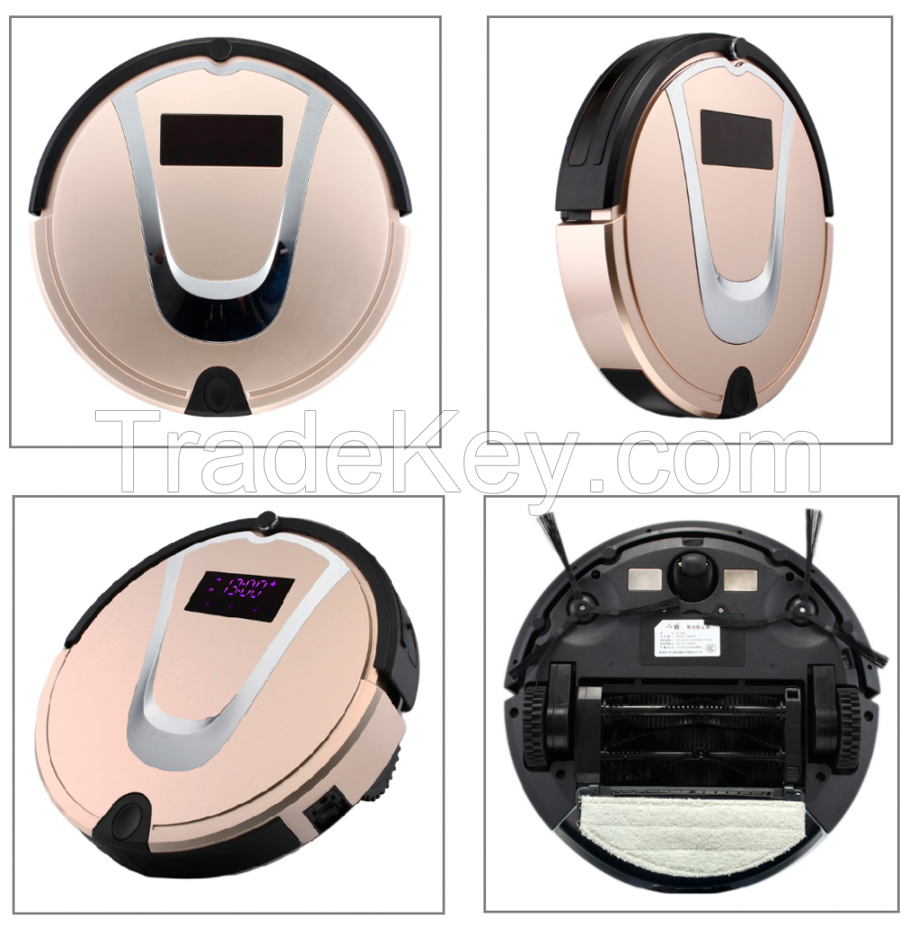 Ideal smart automatic re-charging vacuum clean robot 