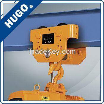 China Factory Electric hoist with trolley