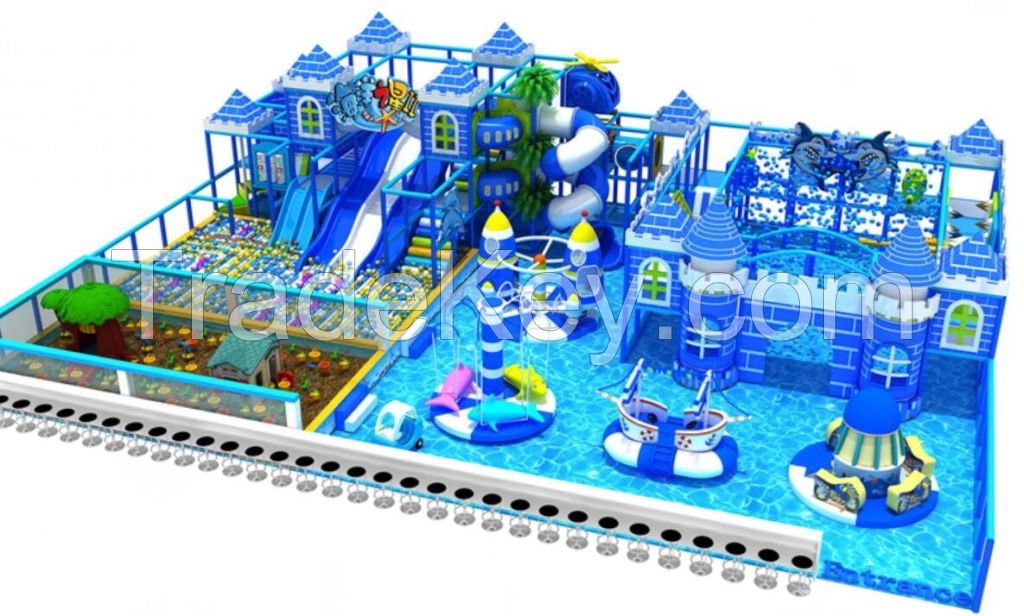 top popular commercial indoor soft playground