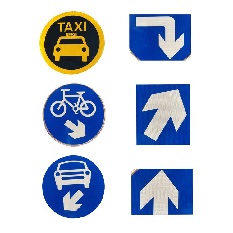 Traffic Safety Sign Signals Mirror Reflective Sheeting Stickers