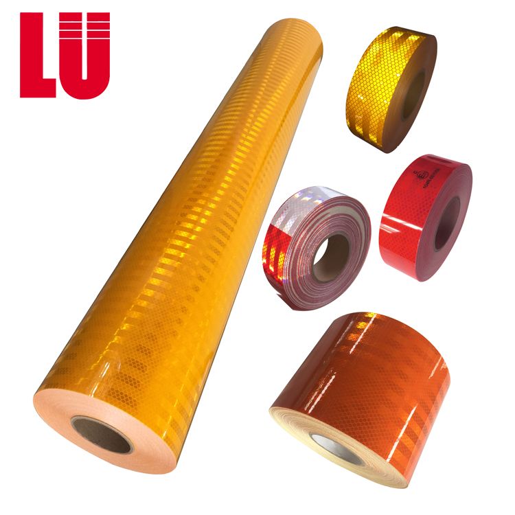 Prismatic Honeycomb Reflective Tape Sheeting      Sheeting Adhesive Reflective Flim