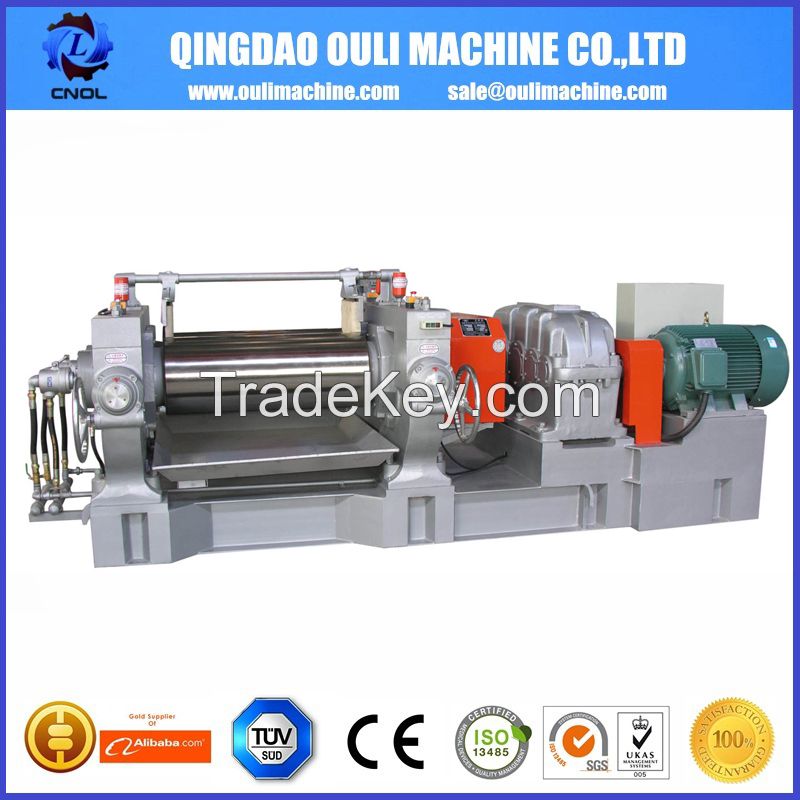 16 INCH TWO ROLL RUBBER MIXING MILL MACHINE
