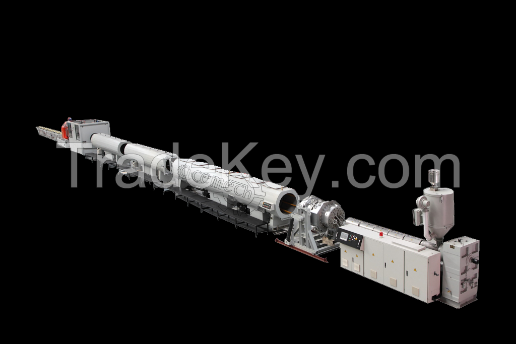 PE (LD &amp; HD) pipe production line / extrusion machine