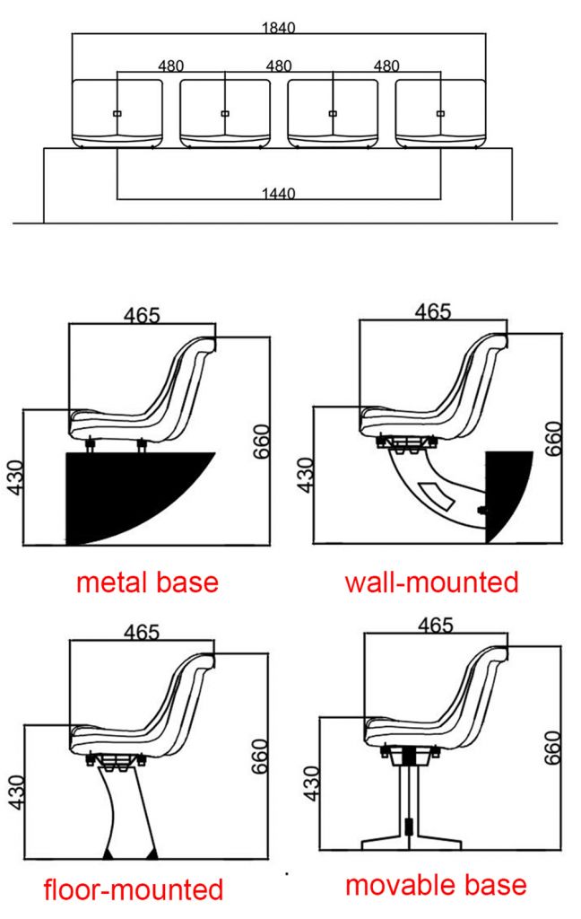 football stadium seat  fixed seating stadium chair bleacher seating