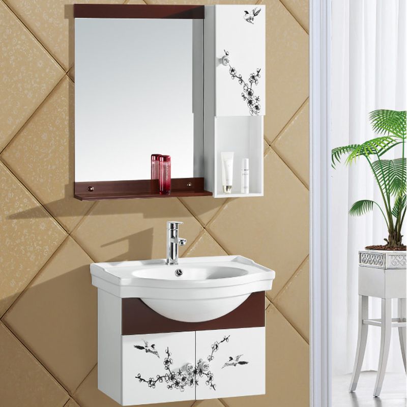 factory on sale  classic  PVC  bathroom cabinet with great  price