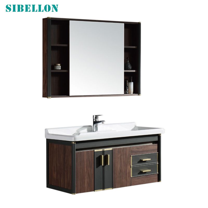 factory delivery high quality Eco wood   bathroom cabinet with best   price