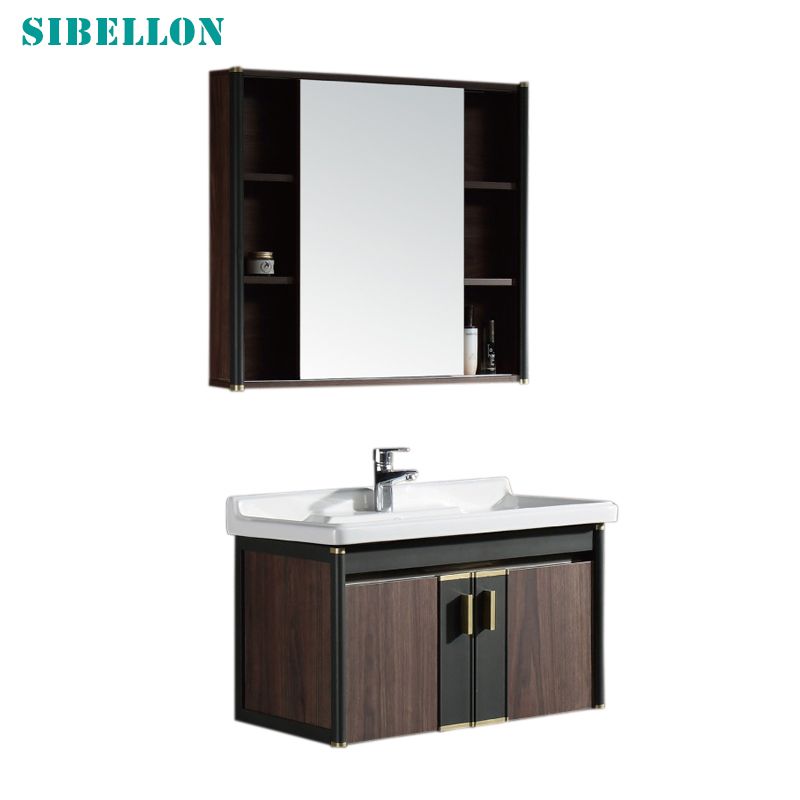 factory delivery high quality Eco wood   bathroom cabinet with best   price