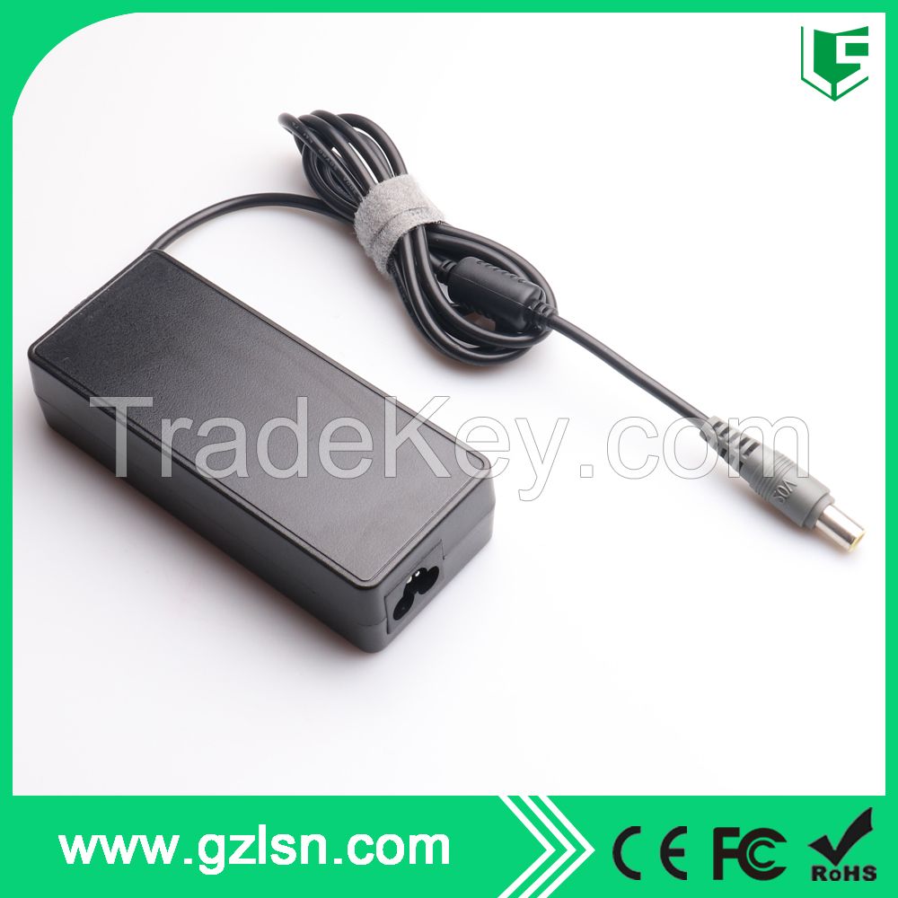 Guangzhou factory wholesale notebook charger 20v 4.5a 90w ac dc laptop adapter for Lenovo