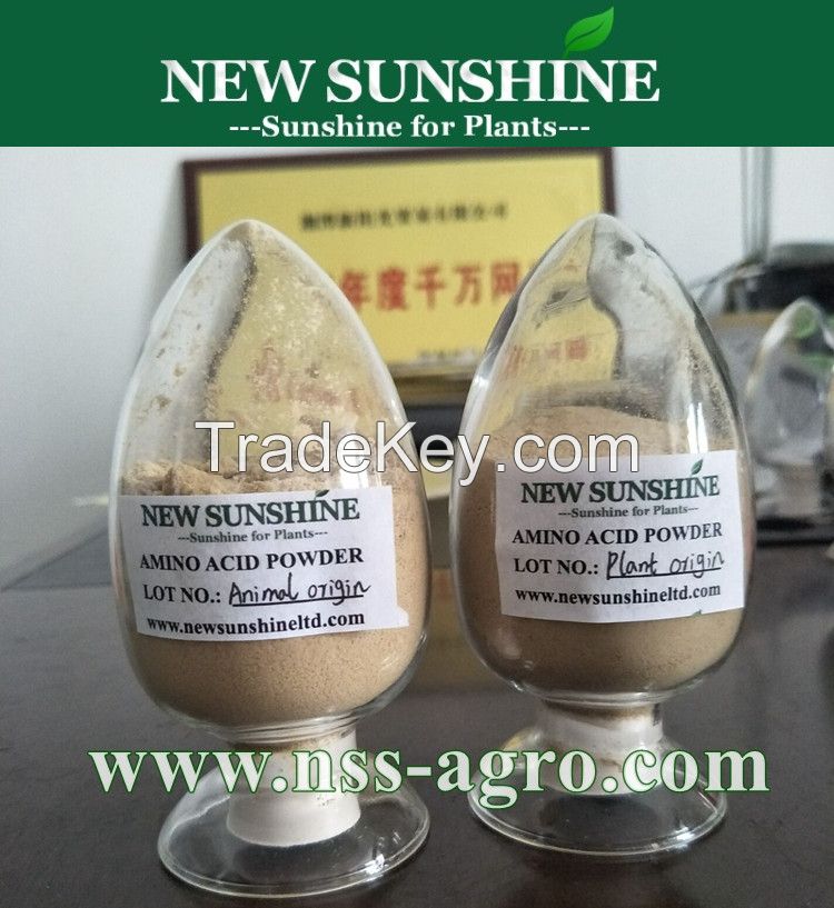 Animal and plant source water soluble Amino Acid fertilizer