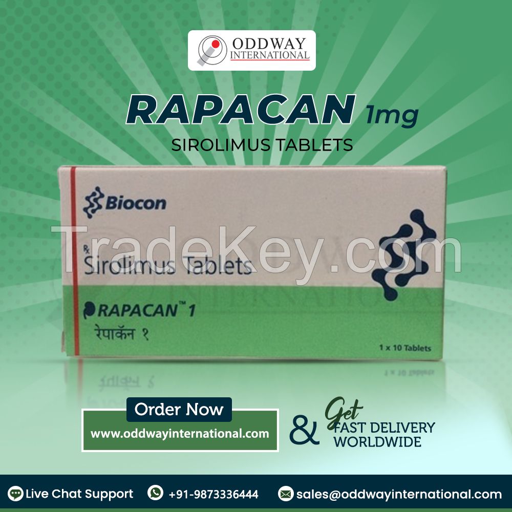 Rapacan 1mg (Sirolimus Brand Name): An Impressive Immunosuppressive Medication