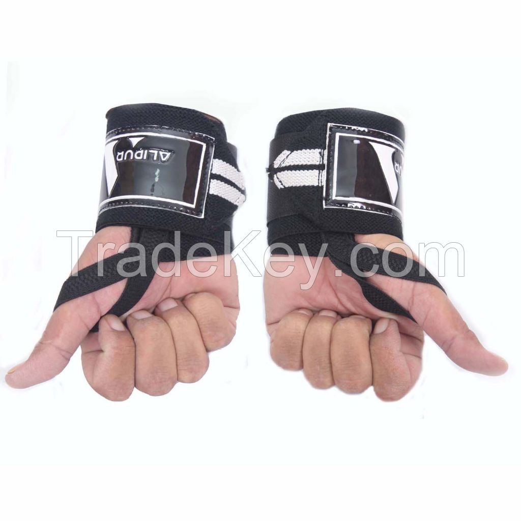 ALIPUR Weight Lifting Wrist Wraps Wrist Support (Pair)