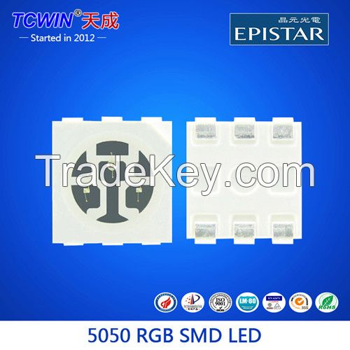 factory wholesale 5mm 5050RGB smd led for led strips