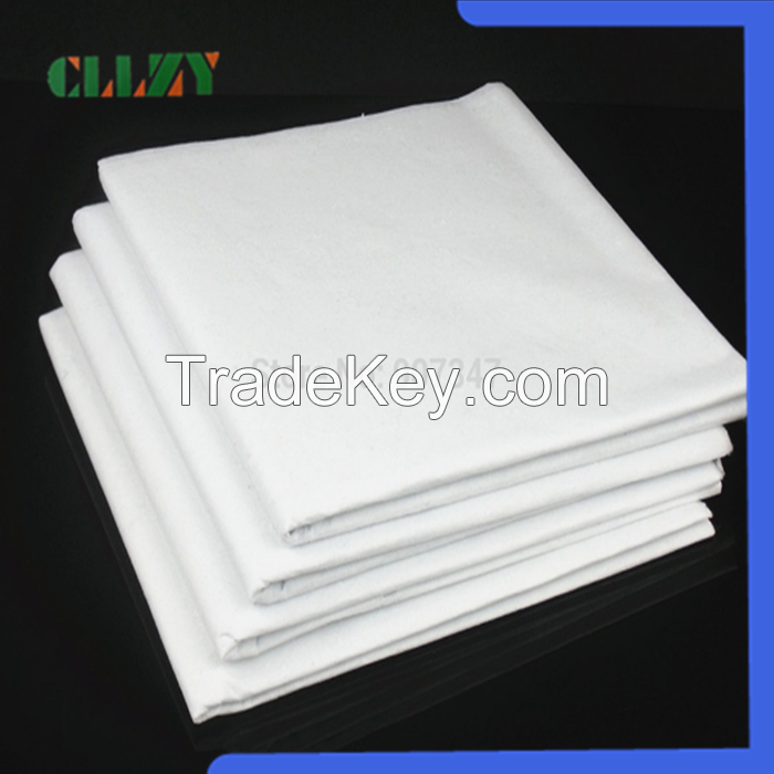 Hot water soluble nonwoven fabric for embroidery backing