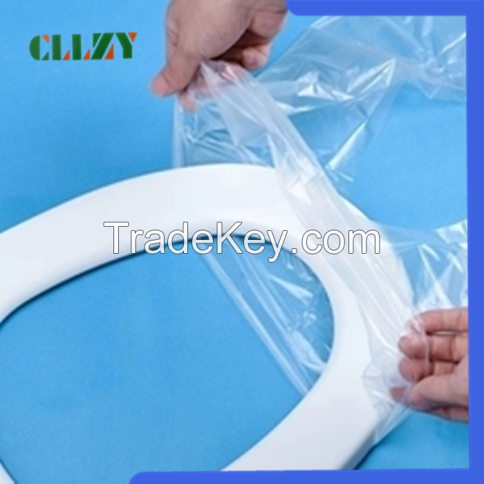 PVA water soluble film for flushable half-fold toilet seat cover