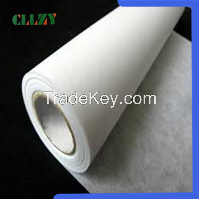 Hot water soluble nonwoven fabric for embroidery backing