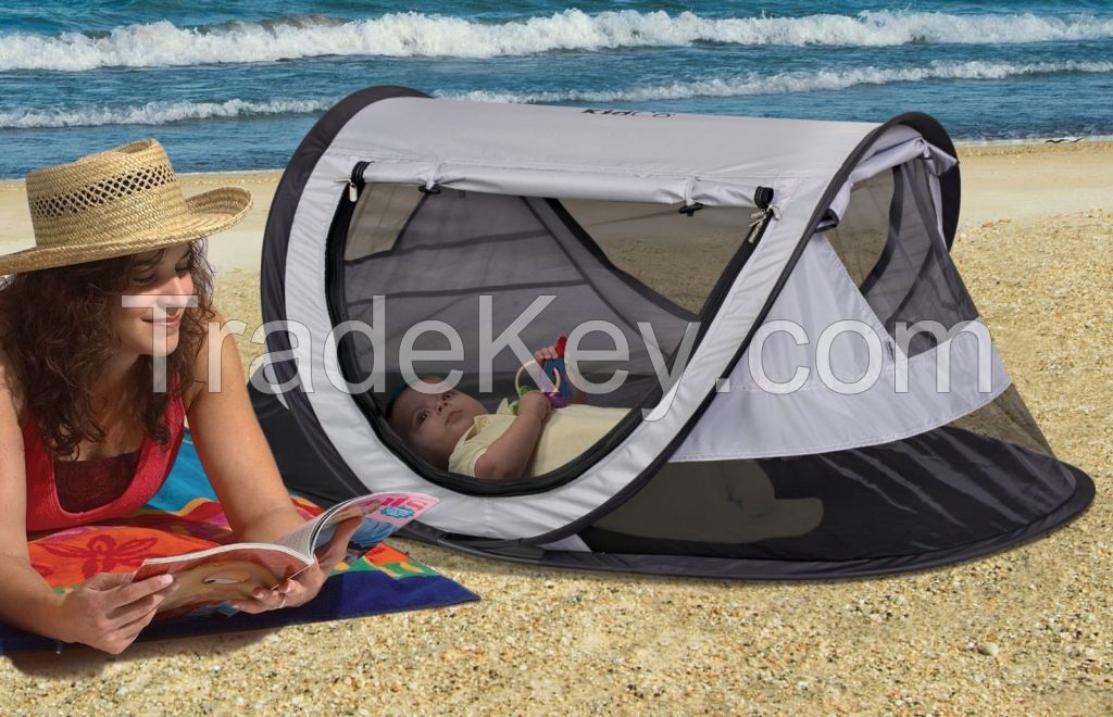 PeaPod Infant Travel Carry-On Beach UV Portable Folding Sleep-Over Tent Bed Bag 